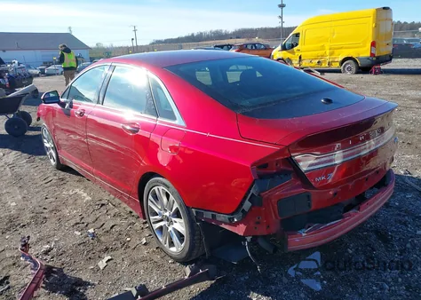 2016 Lincoln Mkz from USA, damaged, VIN 3LN6L2J95GR624067